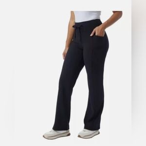 - 32 Degrees cool ladies mini rib flare pants